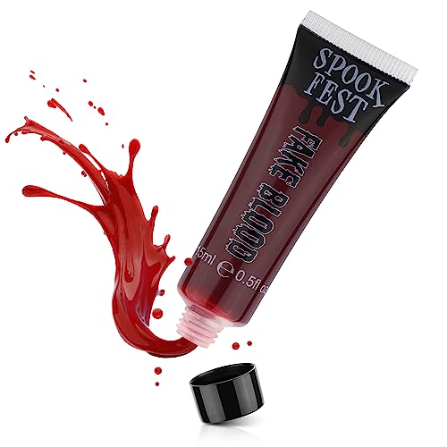 Speziell FX Profi Kunstblut 15ml Grusel Bilden für Vampir Zombie Theater Spezialeffekte Realistisch Halloween