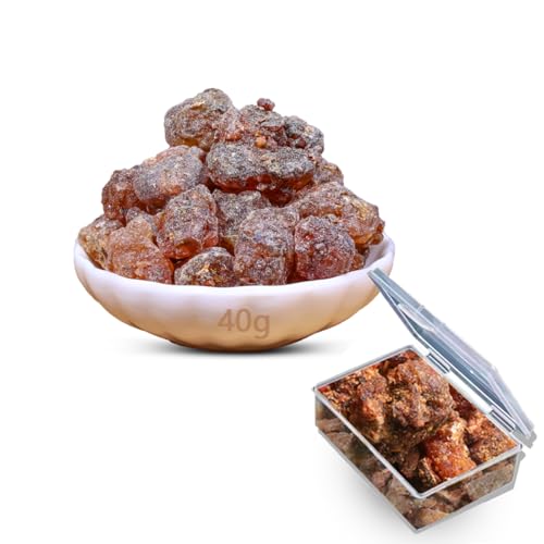 Qicai Xiaolu 100 % natürliches Räucherharz, organische somalische Myrrhe, Aromatherapie und spirituelle Praktiken, 40 g/150 g (40)