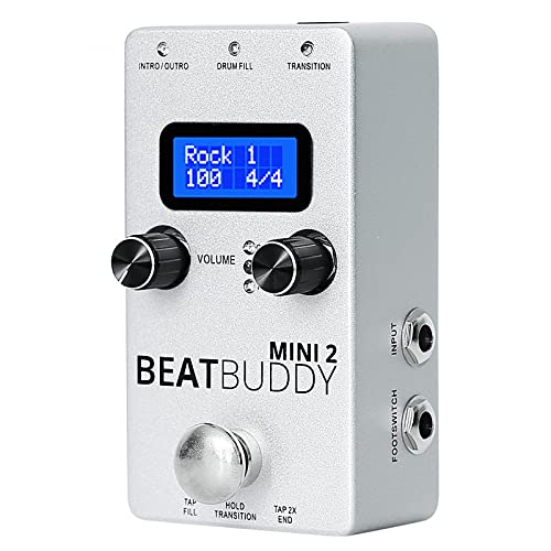 Beat Buddy Mini2 Profession Elle BB Drum Machine Single Block Gitarre Bass Real Drum Sampling Machine Editor Rhythmus