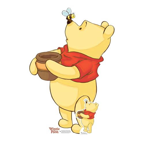 empireposter Winnie The Pooh - Honey Bee - Pappaufsteller Standy - 54x94 cm