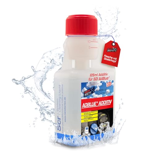 NanoBorTeX AdBlue® Additiv SCR-Cleaner – Verhindert Kristallbildung und reinigt das SCR-System, verbessert die Leistung des Katalysators und sorgt für effektive Abgasreinigung – 125ml für 50l AdBlue®