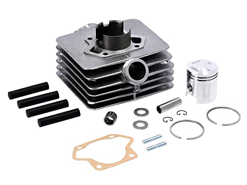 Set: Zylinder komplett kugelpoliert mit Kolben S70, SR80-70ccm - (Ø=45,00mm)