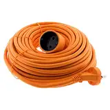 Zenitech Prolongateur 16A HO5VV-F 2x1.5 Orange 20m