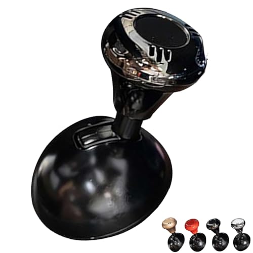 One Touch Start Gear Lever,Push Start Button Joystick,Car Joystick Starter,Car Engine Push to Start Stop Button Rocker,2024 New Metal Automotive One-Touch Start Button Rocker (Black)
