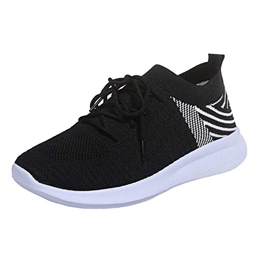 BIISDOST Lässige Bequeme Tanzschuhe für Damen für lateinamerikanische Tanzschuhe mit Absatz Ballsaal Tango Party Pailletten Tanzschuhe Schuhe Damen Stiefeletten (zjsjm-A-Black, 40)