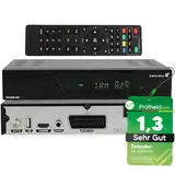 [ Test SEHR GUT, Note 1.3 *] Zehnder HX 2300 VFD Sat Receiver mit Aufnahmefunktion, HD fähig, Full HD, Digital Sat-Receiver für Satellitenschüssel Satelliten Satellit TV Fernseher, HD-Receiver