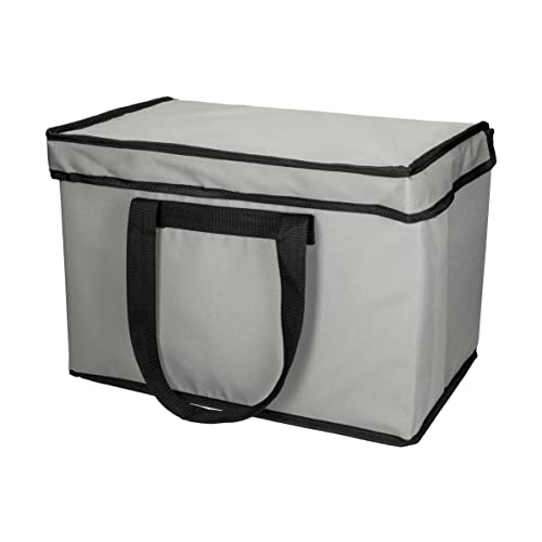 EHREMANN.Help Isoliertasche Warmhaltetasche 44 x 27 x 30cm Warmhaltebox für Lieferservice | Faltbare Delivery Bag | Thermotasche groß auch für Einkäufe geeignet