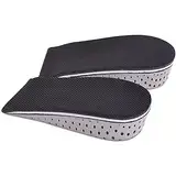 Unisex Atmungsaktive Unsichtbar Erhöht Einlegesohlen Schuh Pad, Erhöhende Schuheinlagen Erhöhter Schuh 2cm-5cm Schuhpolster (3cm)