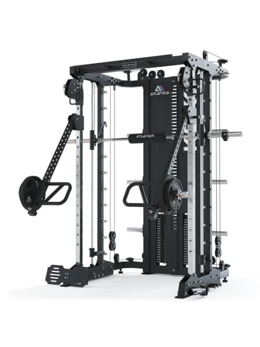 ATLETICA KSK Combat Set | Multipresse | 180kg Steckgewichte | Smith Machine | hohe Rahmenstabilität Variants KSK + Jammer Arms