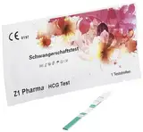 20x Z1 Pharma® Schwangerschaftstest 3. Generation - Frühtest Empfindlichkeit 10 miu/ml