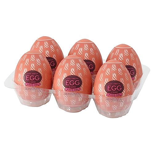 Tenga Cone Stronger Ei-Masturbator, Braun, 7 cm
