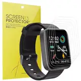 Blueshaweu Schutzfolie Kompatibel für Mediashop Kendox Life Tracker - Smartwatch, HD klar Flexible TPU Displayschutzfolie [6 Stück] Kompatibel mit Kendox Life Tracker Smartwatch (transparent)