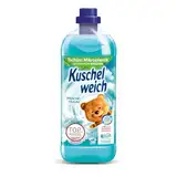 Kuschelweich Weichspüler Frischetraum, Hautverträglichkeit dermatologisch bestätigt, Weichspüler Kuschelweich ohne Mikroplastik, 1 Liter bis zu 38 Waschladungen, 1037.48 grams