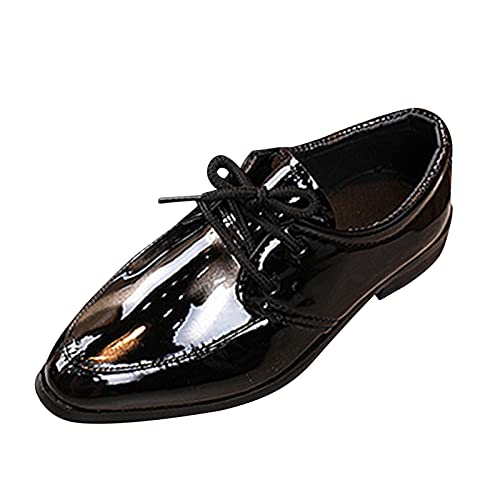 Jungen Weiche Leder Tanzschuhe Anti-Rutsch-Weiche Anzugschuhe Performance Kleid Schuhe Sommerschuhe Abendschuhe Herren Kinder Kinder Mädchen Jungen Tanzschuhe für Frühling und Sommer