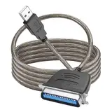 MEIRIYFA USB 2.0 zu Parallel IEEE 1284 CN36 Drucker Adapter Kabel, USB zu IEEE-1284 CN36 Parallel Drucker Kabel für alten Drucker, Centronics Parallel Converter (1.5M)