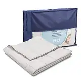 Alpine Plus Gewichtsdecke 3kg - Therapiedecke für Kinder und Erwachsene - Schwere Bettdecke 135x200 cm aus Polyester mit Fiberglas- und Glasperlen - Schwere Decke für 20 bis 40 kg - Weighted Blanket