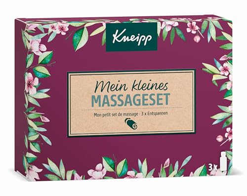 Kneipp Massage Geschenkpackung- Mein kleines Massageset, 1x3x20ml