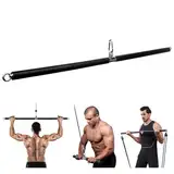 Widerstandsbänder Stange, Tragbar Pilates Stange Trainingsstange für Home Gym Workout Verstellbare 3-teilige Pilates Bar für Fitnessbänder Ganzkörperformung