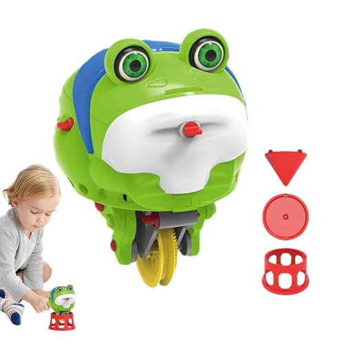 Funambolo Einrad Spielzeug - Funambolo Spielzeug, Lustiger Frosch Seil Einrad Spielzeug | Lernspielzeug, niedlicher ausgeglichener Frosch, interaktives Spiel für Jungen, Höhepunkt der