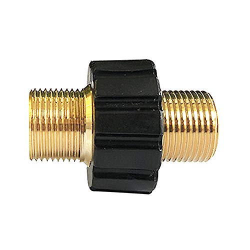 Stone Banks Schnellverbinder, M22 x 1,5 Metrisches Gewinde Hochdruckreiniger Kupplung Adapter Kompatibel mit Kärcher K, Kärcher HD & HDs Serie Hochdruckreiniger Schlauch (Innen Durchmesser 14 mm)