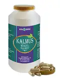 VITA IDEAL® Kalmus - Wurzel 180 Kapseln - Acorus Calamus - Sweet sedge - Ackermann - Tagesportion 800mg Kalmuswurzel reines Pulver - ohne Zusatzstoffe