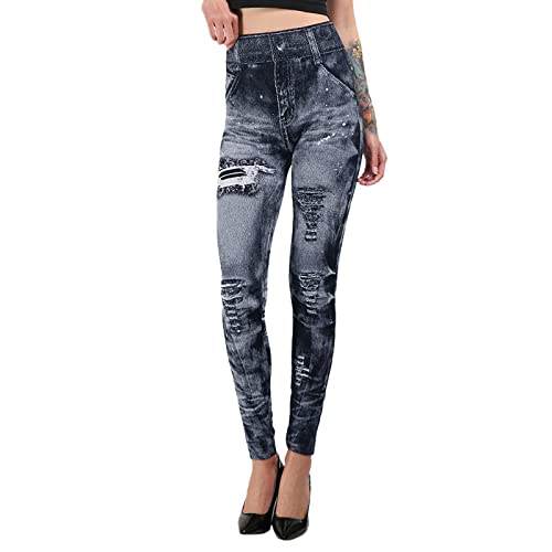 thermostrumpfhosen für damen Sporthose Damen 7/8 Locker Leicht Hosen Damen Stretch Lang jeans damen high waist weites bein 46 Trainingshose Damen Weites Bein Latzhose Damen Cord Winter hose umstan