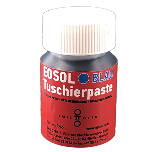 100 ml EOSOL TUSCHIERPASTE blau -Hochwirksames pastöses Kontrastmittel zur Kontrolle bearbeiteter metallischer Oberflächen