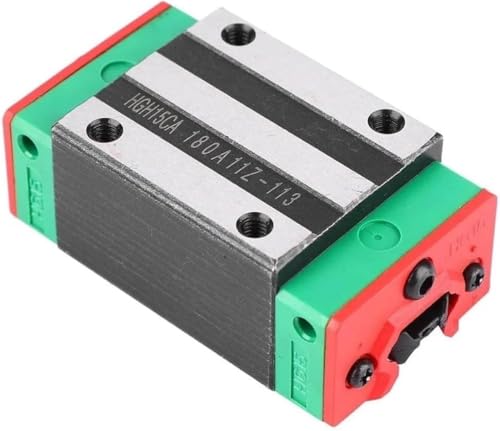 Führungsbahn linear gleitlager block HGH15CA/HGH20CA/HGH25CA/HGH30CA/HGH35CA/HGH45CA Slider Bock for HGR15 HGR20 HGR25 HGR30 Linearführung(HGH15CA)