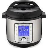 Instant Pot Duo Evo Plus 10-in-1 220V 5,7 L - Elektrischer Schnellkochtopf, Sterilisator, Schongarer, Reis-, Getreidekocher, Dampfgarer, Sauteuse, Joghurtzubereiter, Sous Vide, Backen & Speisenwärmer