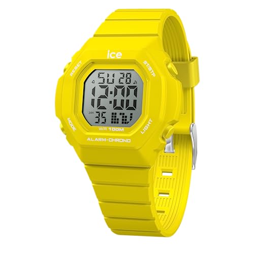 Ice-Watch - ICE digit ultra Yellow - Gelbe Jungen/Unisexuhr mit Plastikarmband - 022098 (Small)