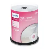 Philips DVD-R Rohlinge (4.7 GB Data/ 120 Minuten Video, 16x High Speed Aufnahme, 100er Spindel), DM4S6B00F/00