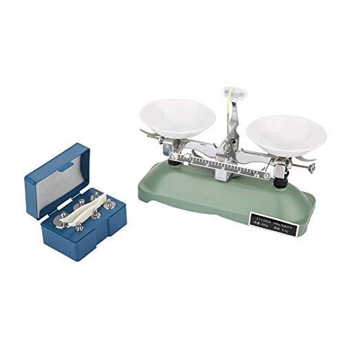 Mechanische Tablettwaage, Mechanische Laborwaage mit Gewichten, Labor-Lehrmittel für Chemische Physik, Waagen und Waagen, Laborwaagen und Waagen
