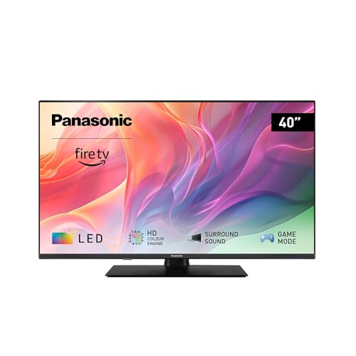 Panasonic TV-40S55AEZ, S55A Serie 40 Zoll Full HD LED Smart TV, 2024, Fire TV, HD Color Engine, HDR, Alexa Sprachsteuerung, Gaming-Modus, Media Player, für EIN außergewöhnlich visuelles Erlebnis