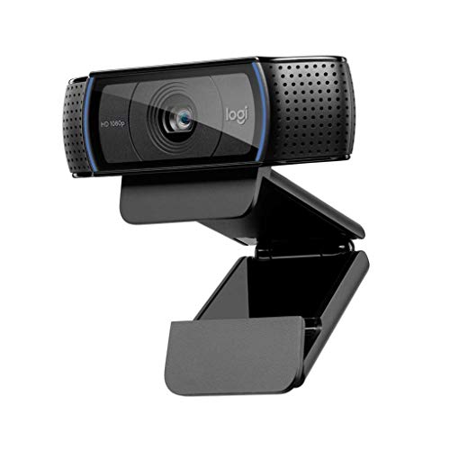 Logitech C920 Pro HD Webcam 1080p Microphone Video Skype (Generalüberholt)