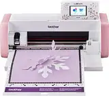 Brother Scan N Cut SDXCE (Limitierte Edition) Stanzmaschine, ScanNCut Wireless mit integriertem Scanner, 3 mm, Kreativbedarf, Scrapbooking, Patchwork, Nähen