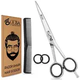 Friseurschere - OCBA Professionelles 6' Haarschneideschere & Haarschere - Haarschere Perfektes Design für Friseure & Salons - Haarschneideschere für Männer und Frauen