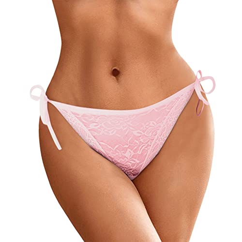Sexy Unterwäsche Damen Spitze Nahtloses Höschen für Damen, sexy Bikini-Höschen, Spitze, Damen, hohe Taille, niedrige Taille, Stretch-Höschen Sexy Unterwäsche Slip (One Size)