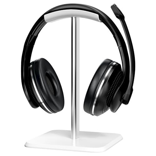 Newaner Headset Halterung, Abnehmbare Kopfhörer Ständer mit TPU Rutschfestem Silikon für Alle Kopfhörergrößen, Headset Ständer für Over Ear Kopfhörer und Gaming Kopfhörer, Geeignet für Tisch, Vitrine
