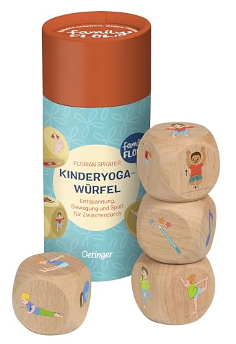 Oetinger, FamilyFlow Kinderyoga-Würfel, Entspannung, Bewegung und Spaß für zwischendurch