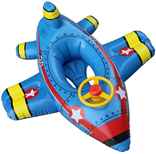 Baby Schwimmring, Kleinkinder Schwimmsitz, Automobil Schwimmring, Baby Schwimmhilfe mit Lenkrad-Griff, Kinder Schwimmreifen, Schwimmn Schwimmtrainer, Kinderboot für Kinder von 1-5 Jahre alt