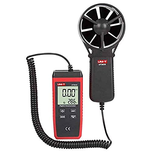 UNI-T UT363S Digitales Anemometer, 0,4 m/s-30 m/s, -10 °C - 50 °C/14 °F-122 °F