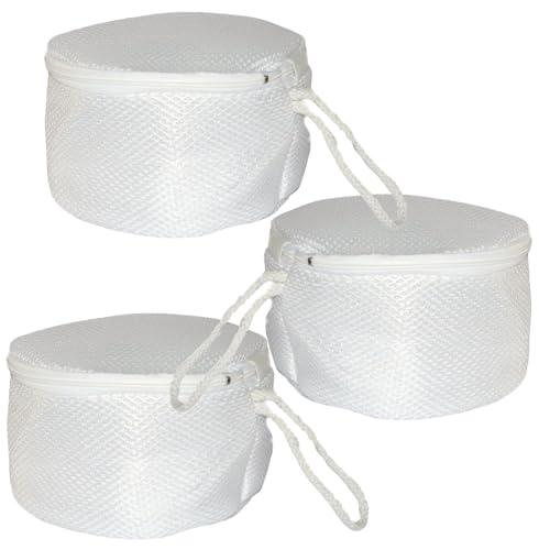 BH Wäschenetz für Waschmaschine – 3er Set langlebige Wäschesäcke für BHs, Unterwäsche, Socken und empfindliche Kleidungsstücke – Olanmarp Feinwäsche Schutzbeutel