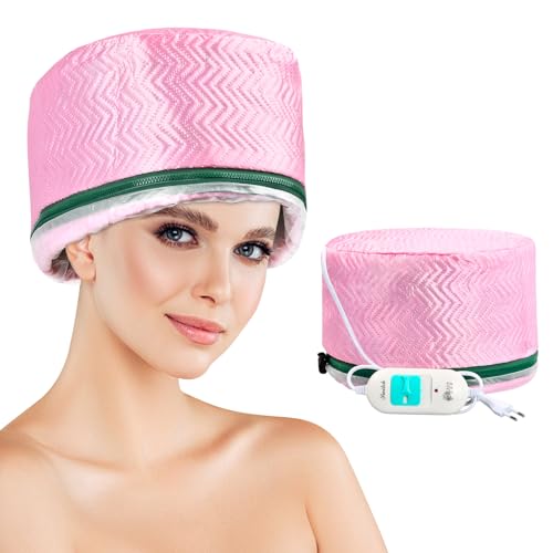 3 Stufen Haarpflege SPA Cap, Haarheizkappen, Elektrische Heizkappe, Heizung Haarpflege, Haarpflege Heizkappe, Hair Wärmebehandlung, Heizung Haarpflege für Tiefenpflegemittel