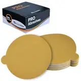 SPEEDWOX Gold-PSA-Schleifscheiben, Körnung 240, selbstklebend, selbstklebend, für DA-Schleifer, Gold-PSA-Schleifscheiben zum Schleifen, Automobil, Autolackierung, Holzbearbeitung, Holz, Metall, 50