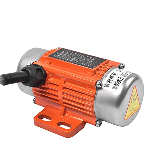 Bceer Vibrationsmotor Einphasig 110v 220v Industrieller Silo-Rüttler Beton-Vibrator-Motor Aluminiumlegierung Vibrationsrüttler Für Schütteltisch(Color:90W)