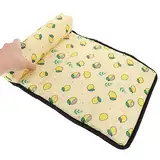Kühlmatte for Hunde, waschbar, aus Eisseide, selbstkühlendes Pad for kleine, mittelgroße und große Hunde und Katzen. Haustier-Geschenk, Kühlpad for Haustiere, selbstkühlendes Pad, Sommer-Haustiermatte