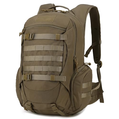 Mardingtop 35L Taktischer Rucksack Trekkingrucksacke Militär Rucksäcke mit Regenschutz Outdoor Wanderrucksäcke für Camping,Wandern,Reisen