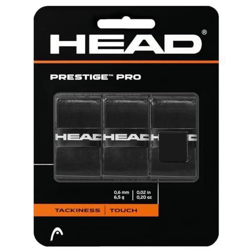 HEAD Unisex-Erwachsene Prestige Pro Griffband, Black, Einheitsgröße