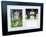 Kylian Mbappe Real Madrid Autogramm-Bilderrahmen, 30,5 x 20,3 cm, A4, signiert