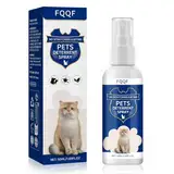 FQQF Katzenabwehrspray,Anti Kratz Spray Katzen,Katzenabwehrmittel für Innen und Außenbereich,Highly Effective,Natürliche Inhaltsstoffe,Against Urination&Scratching,50ml